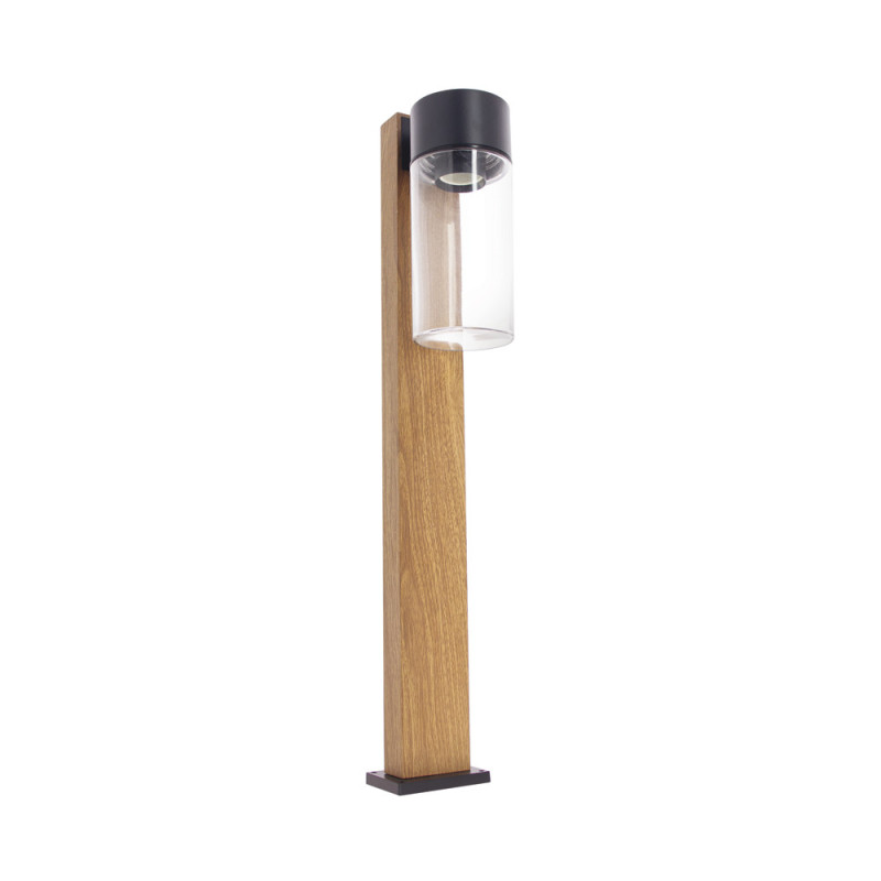 Borne extérieure effet bois E27 40 W XANLITE Borne extérieure effet bois E27 40 W XANLITE
