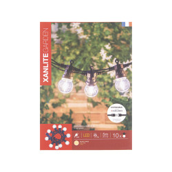 Guirlande LED Extérieure XANLITE Blanc Chaud 5m | XANLITE Guirlande LED Extérieure XANLITE Blanc Chaud 5m | XANLITE