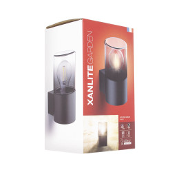 Applique extérieure Sobre noire E27 40W | XANLITE Applique extérieure Sobre noire E27 40W | XANLITE