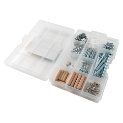 Set d'accessoires meubles 125 pièces MACK – Assemblage facile Set d'accessoires meubles 125 pièces MACK – Assemblage facile