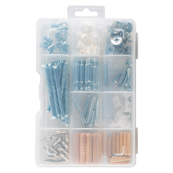 Set d'accessoires meubles 125 pièces MACK – Assemblage facile Set d'accessoires meubles 125 pièces MACK – Assemblage facile