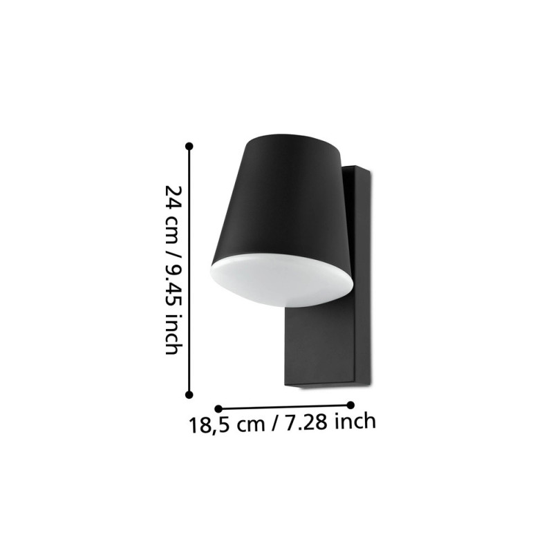 Applique extérieure Caldiero anthracite – Éclairage LED | EGLO
 Applique extérieure Caldiero anthracite – Éclairage LED | EGLO