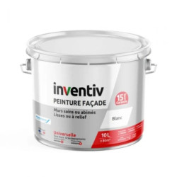 Peinture façade Hydro Pliolite blanc 10L – Haute protection