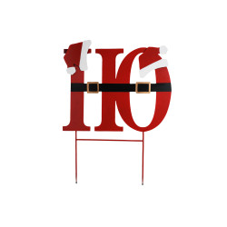 Piquet de jardin Ho Ho Ho 66 cm