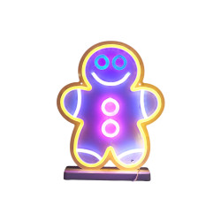 Néon Manala LED multicouleur 25 x 30 cm