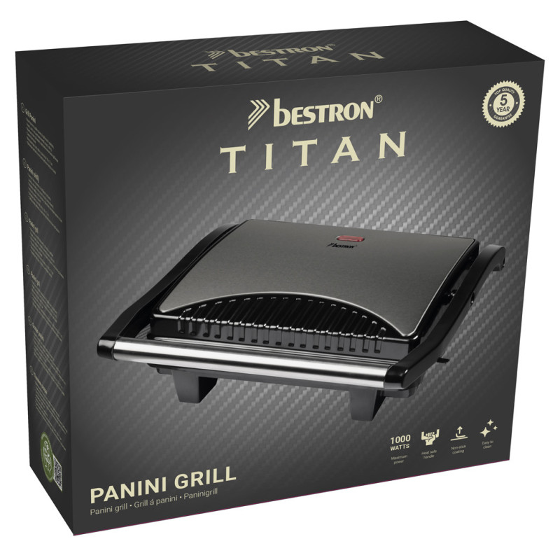 Appareil à panini ASW113TG BESTRON - Petit électro | BESTRON Appareil à panini ASW113TG BESTRON - Petit électro | BESTRON