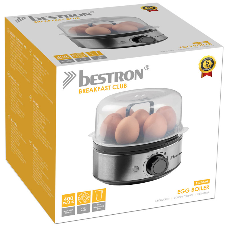 Cuiseur à œufs AEC2000S BESTRON - Petit électro | BESTRON Cuiseur à œufs AEC2000S BESTRON - Petit électro | BESTRON