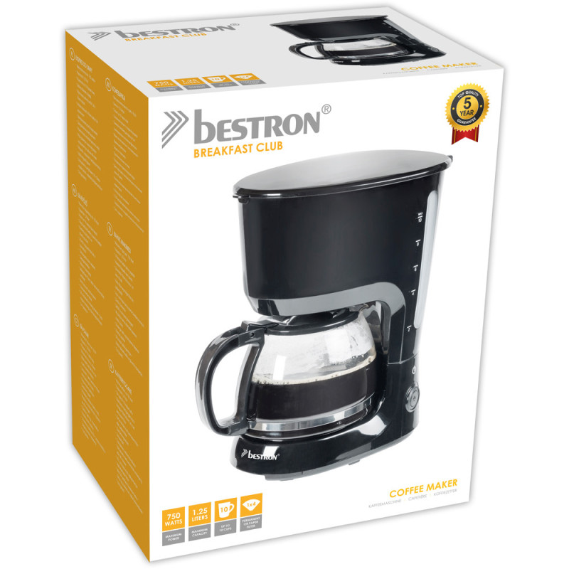 Cafetière à filtre ACM750Z BESTRON - Petit électro | BESTRON Cafetière à filtre ACM750Z BESTRON - Petit électro | BESTRON