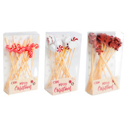 Set de piques décoratifs de Noël 20 pièces