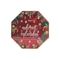 Calendrier de l’Avent avec bougies chauffe-plat 24 pièces