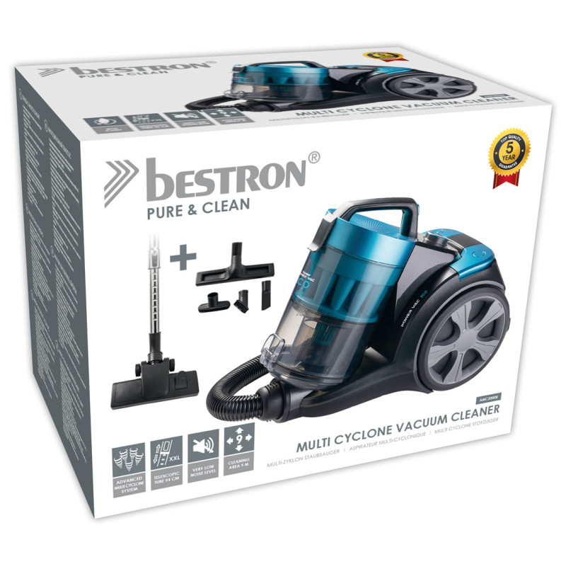 Aspirateur sans sac AMC2000B BESTRON - Puissant et sans sac | BESTRON Aspirateur sans sac AMC2000B BESTRON - Puissant et sans sac | BESTRON