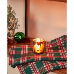 Photophore Lukut en verre marron Ø 7 x 8 cm EGLO