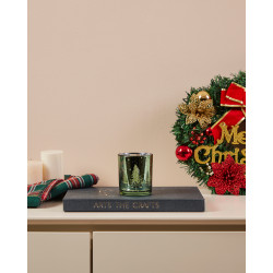 Photophore Lukut en verre menthe Ø 7 x 8 cm EGLO