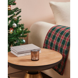 Photophore Lukut en verre marron Ø 7 x 8 cm EGLO