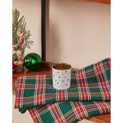 Photophore Lukut en verre blanc Ø 7 x 8 cm EGLO