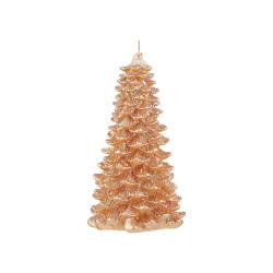 Bougie Balezze sapin champagne Ø 10 x 20 cm EGLO