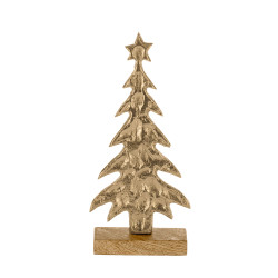 Sapin de Noël Baliguian doré 10