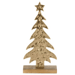 Sapin de Noël Baliguian doré 14