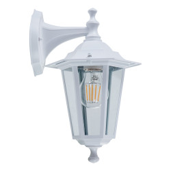 Applique extérieure Laterna 5 suspendue blanche E27 60 W