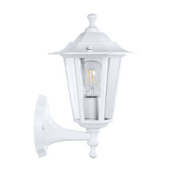 Applique extérieure Laterna 5 posée blanche E27 60 W
