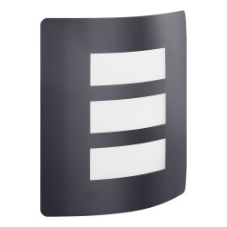 Applique extérieure Rascino noire E27 40 W