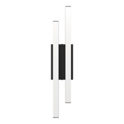 Applique extérieure LED Serricella noire 9 W