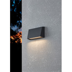Applique extérieure LED Spongano anthracite 9