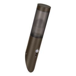 Applique extérieure Helsinki bronze avec détecteur de mouvement E27 15 W