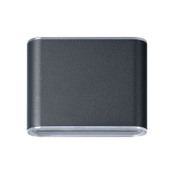 Applique extérieure LED Grutti anthracite 5