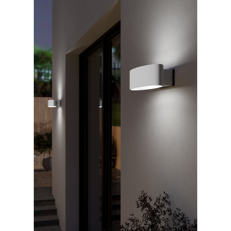 Applique extérieure LED Chinoa blanche 10 W