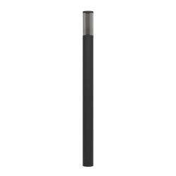 Borne extérieure Salle noire 110 cm E27 15 W