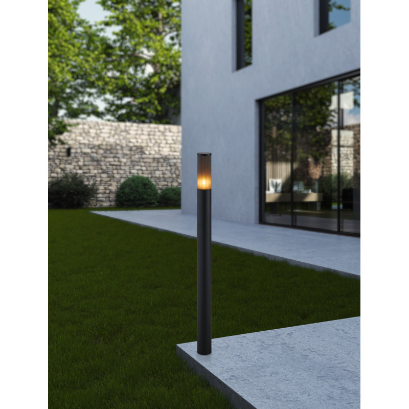 Borne extérieure Salle noire 110 cm E27 15 W