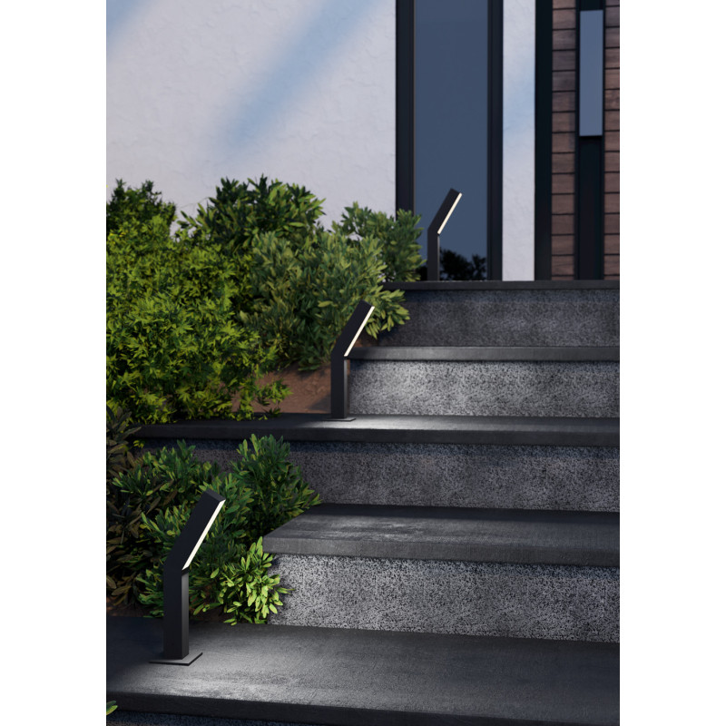 Borne extérieure LED Ugento noire 36 cm 9 W