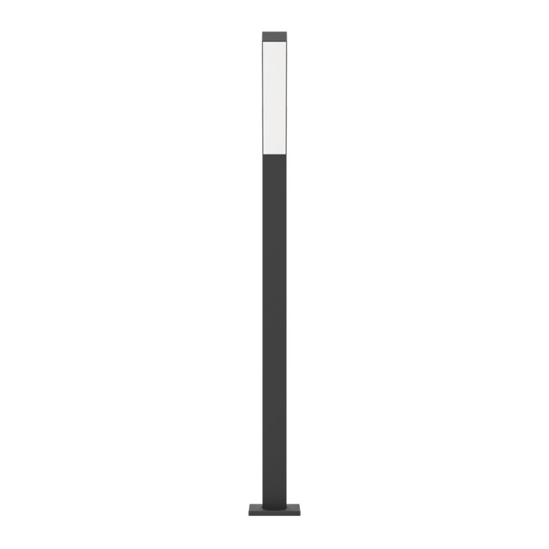 Borne extérieure LED Ugento noire 79 cm 9 W