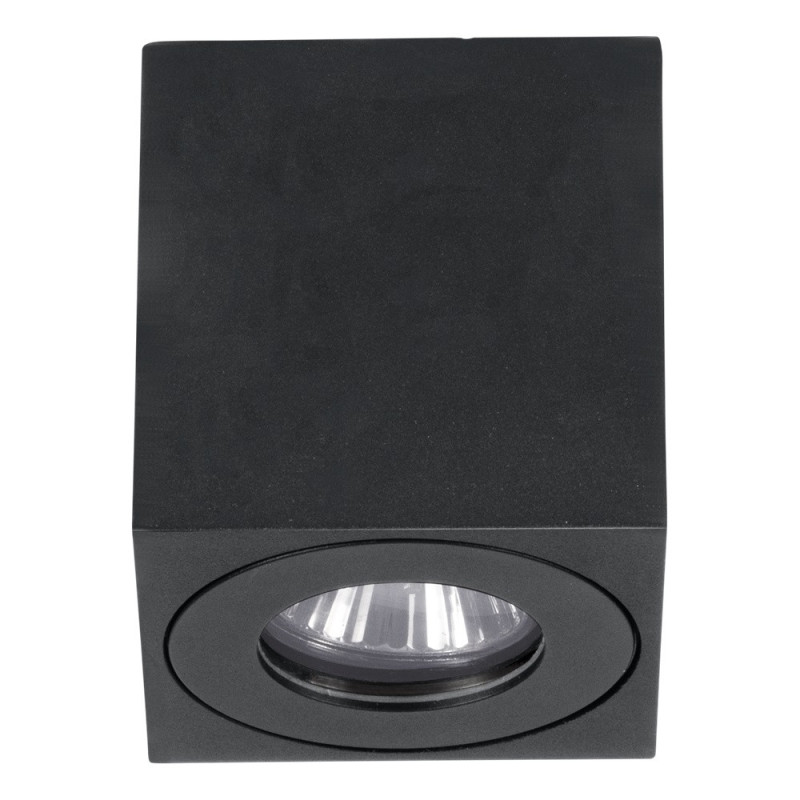 Spot extérieur Torrecola noir GU10 5 W