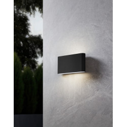 Applique extérieure LED Grutti anthracite EGLO 11,6W | EGLO