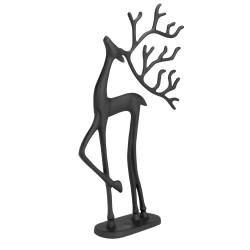 Cerf Baligian noir 36 x 9 x 54 cm EGLO
