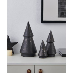 Sapin Catacol noir Ø 8 x 15 cm EGLO