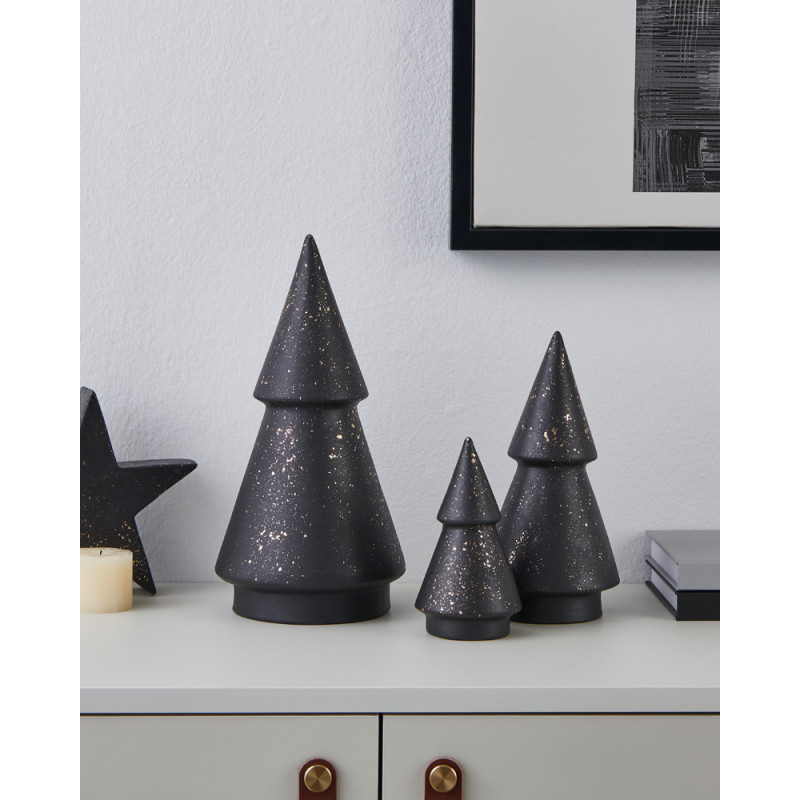 Sapin Catacol noir Ø 8 x 15 cm EGLO