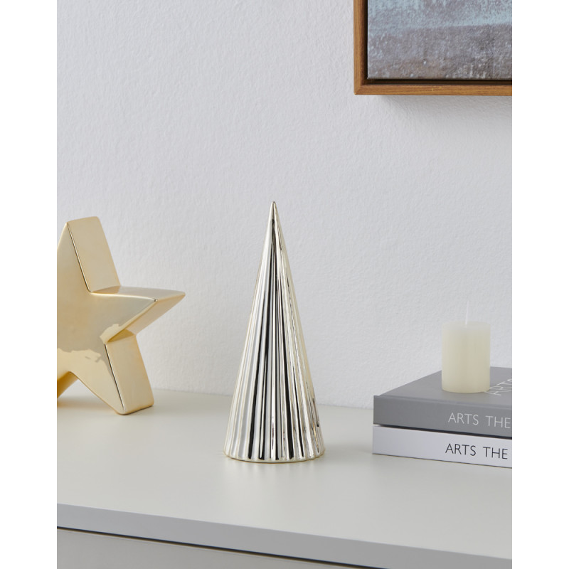 Sapin Catacol doré Ø 8 x 20 cm EGLO