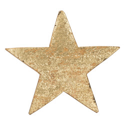 Etoile Baliguian dorée 15 x 3