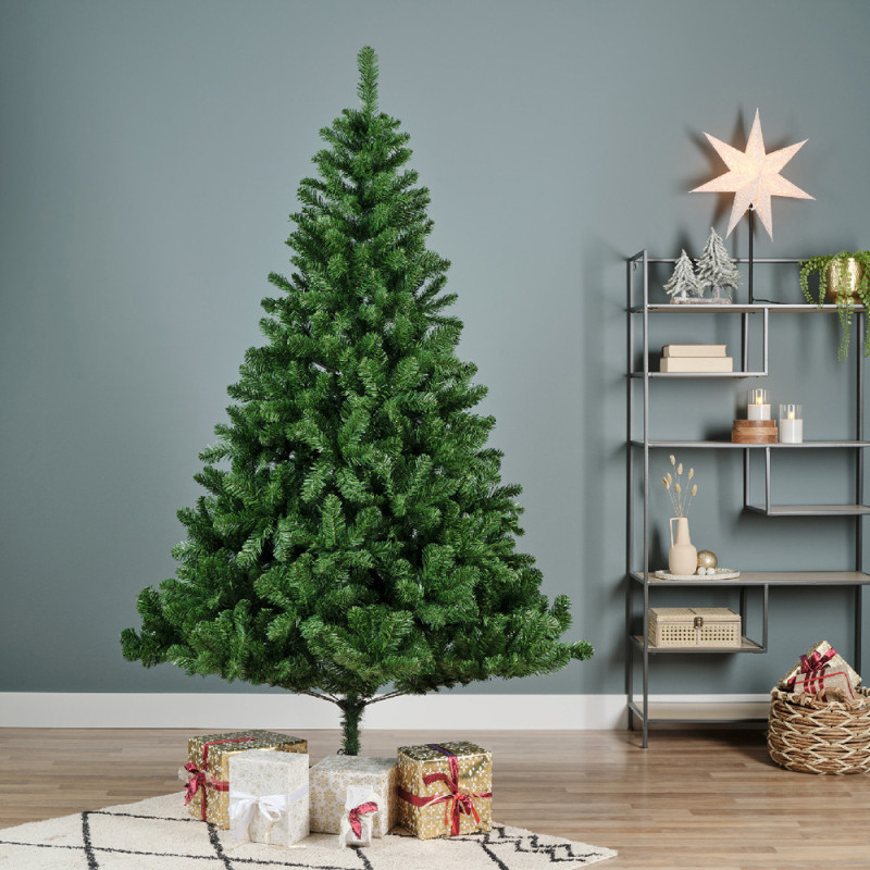Sapin de Noël artificiel Greenwood vert 180 cm