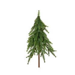 Sapin de Noël de table artificiel vert 80 cm