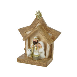 Figurine crèche de Noël en polyrésine 6