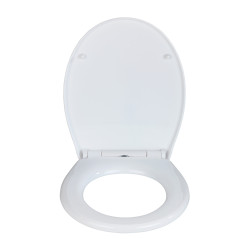 Abattant WC Korfu blanc WENKO - confort et style | WENKO