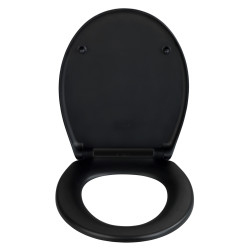 Abattant WC Ikaria Noir Mat | WENKO