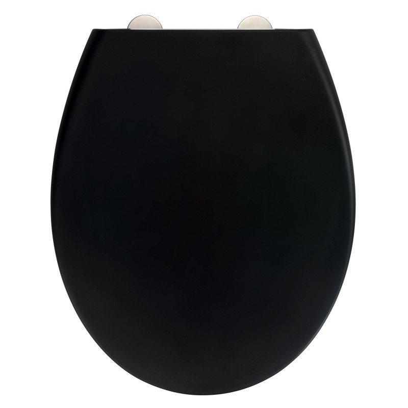 Abattant de toilette Ikaria noir mat WENKO