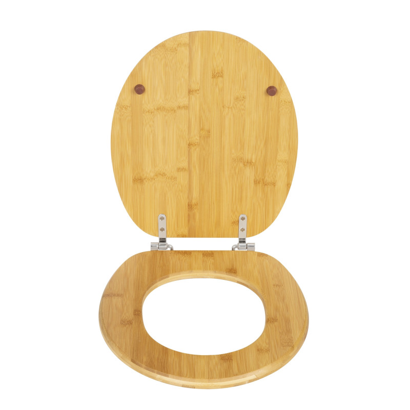 Abattant WC en bambou WENKO - Confort et style | WENKO