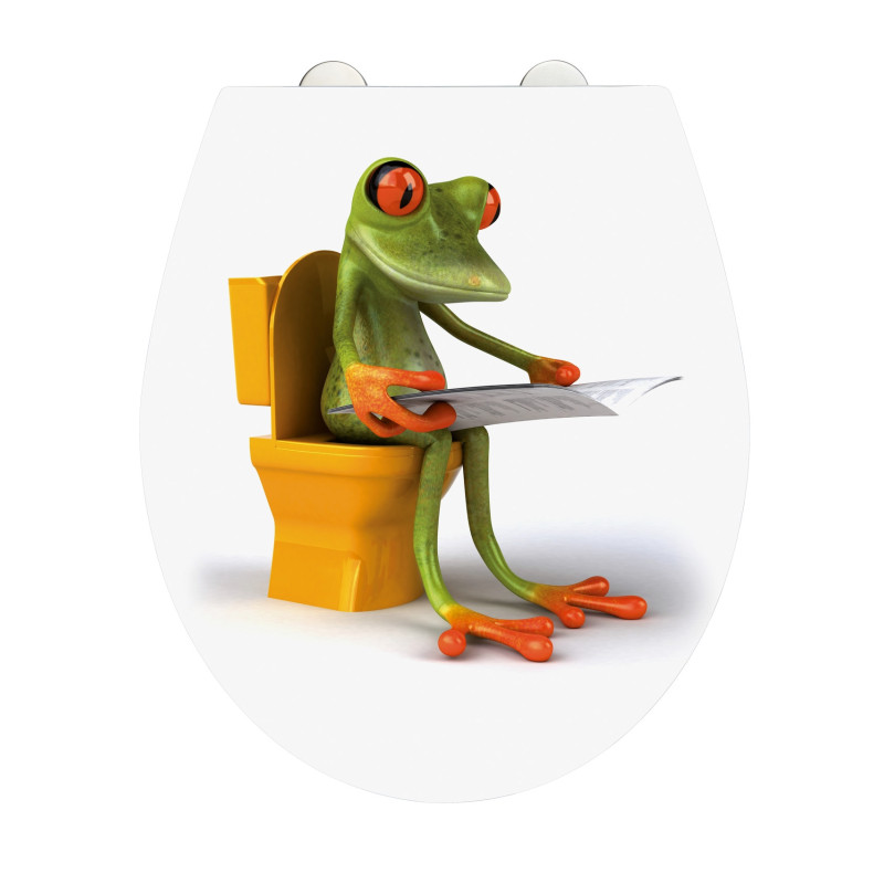 Abattant WC Grenouille WENKO - Design & Confort | WENKO