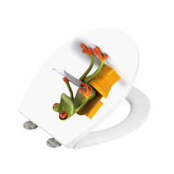 Abattant WC Grenouille WENKO - Design & Confort | WENKO